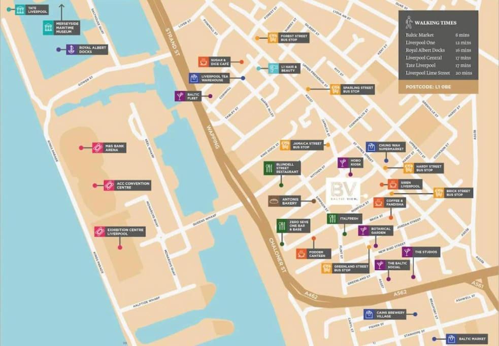 Liverpool City Centre Apartment Baltic Triangle エクステリア 写真